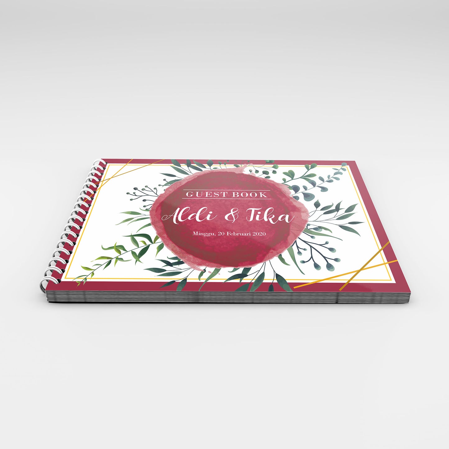 Buku Tamu Custom