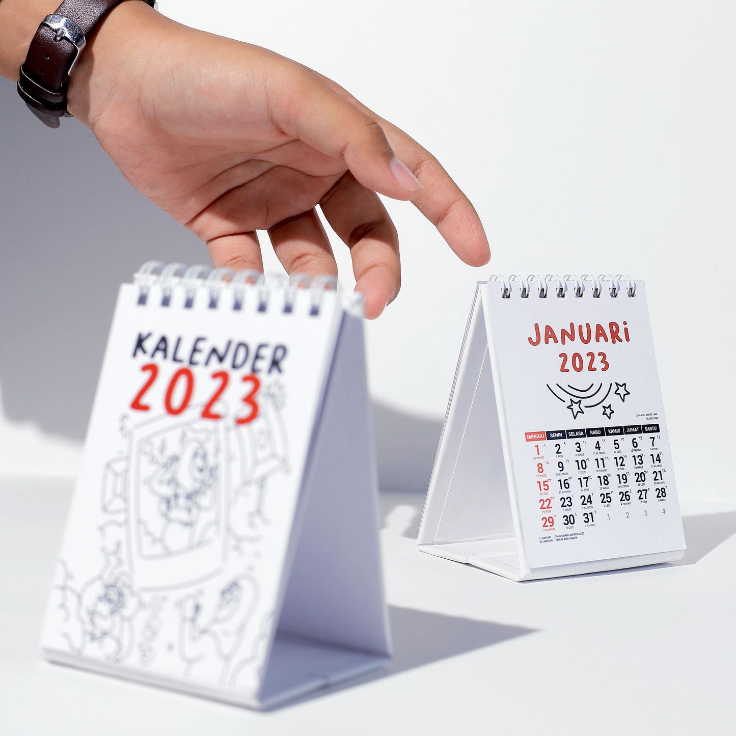 Kalender Mini Meja