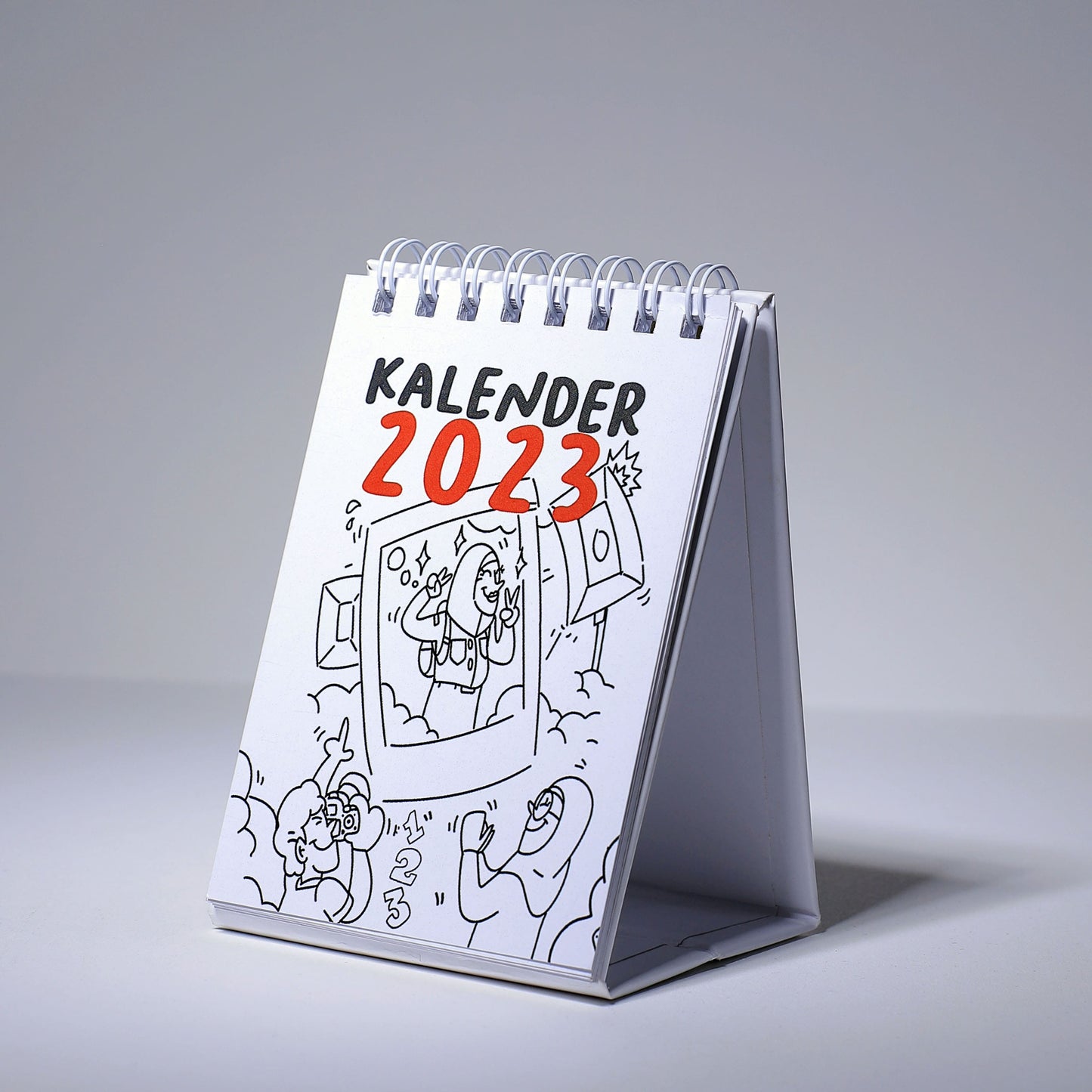 Kalender Mini Meja