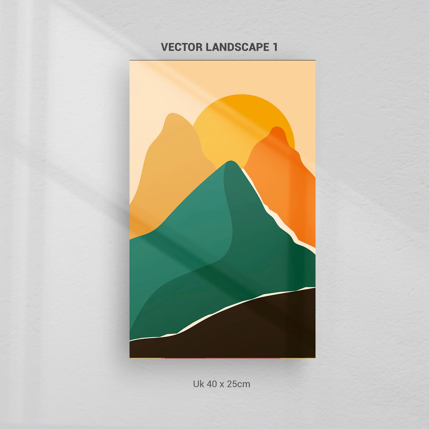 Wall Art | Vector Landscape