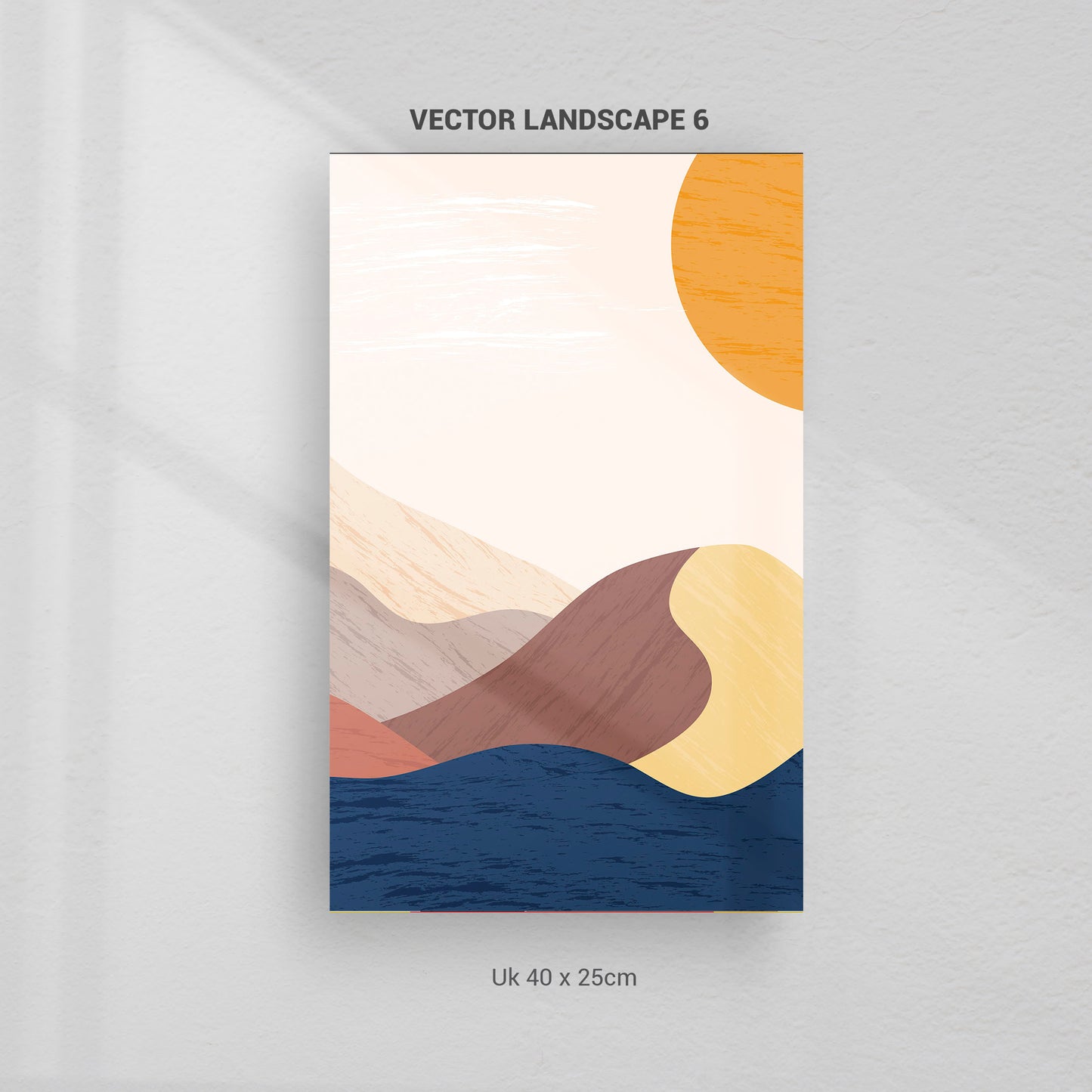 Wall Art | Vector Landscape