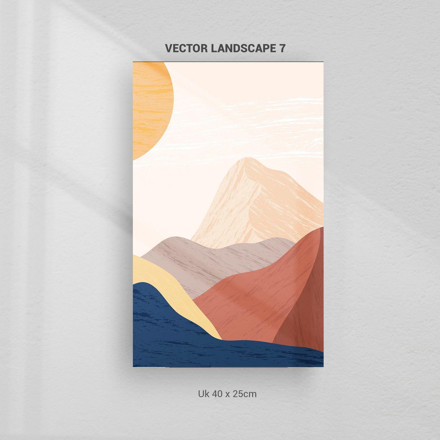 Wall Art | Vector Landscape