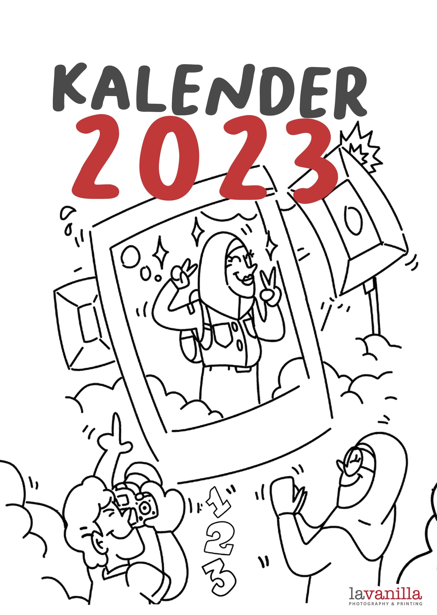 Kalender Mini Meja