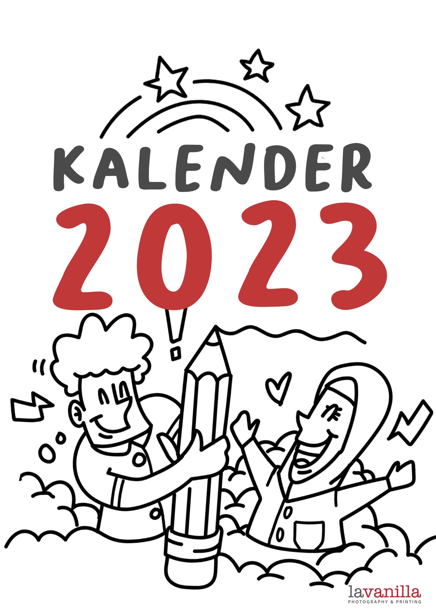 Kalender Mini Meja